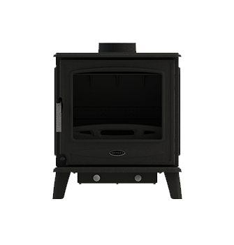 Freestanding wood burning cast iron stove 1404