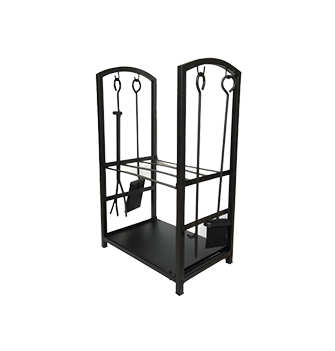 Fireplace Tool Storage Rack