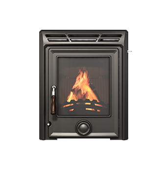Inset wood burning cast iron fireplace I11L