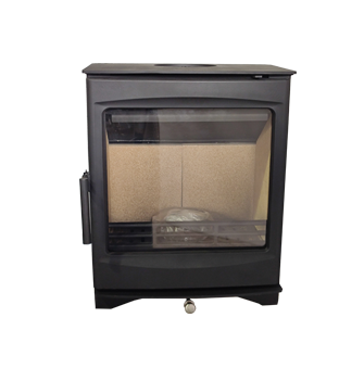 Freestanding wood burning steel stove LS0205