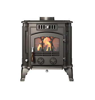 Freestanding wood burning cast iron stove SUNME02