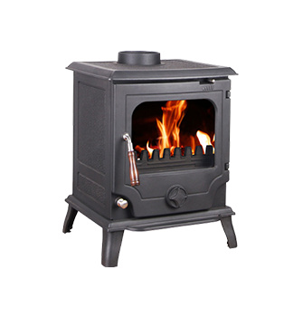 Freestanding wood burning cast iron stove SUNME081